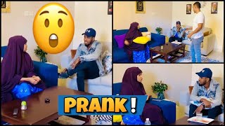 Prank aad u naxdin badan sanka iyo fartun igu sameyen😡