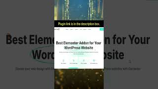 Free Elementor Addon Plugin | Element Pack #wordpress