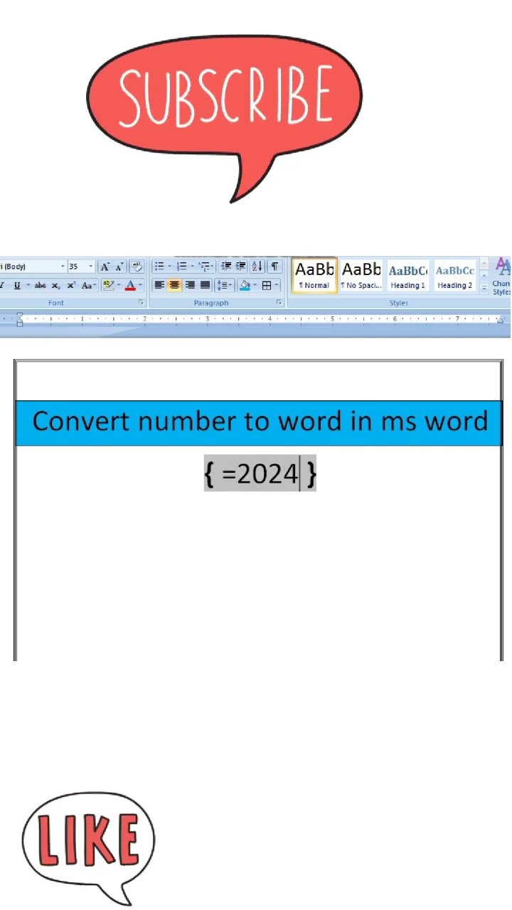 MS WORD NUMBER TO WORD CONVERT WORD SHORTKEY Computer shortkeys #computershortkeys WORD MAIN SMALL