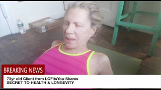 73yr old Client Shares SECRET to HEALTH AND LONGEVITY