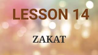 Islamiyat - Level 2 - Lesson 14 - Zakat