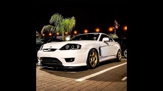 Alpine Stage 3 supercharged hyundai tiburon on nitrous!