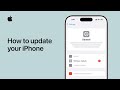 How to update your iPhone | Apple Support