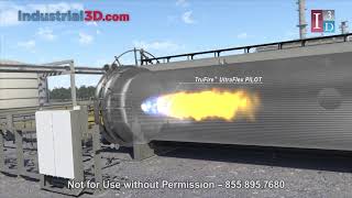 John Zink Hamworthy Combustion Engineering Animation | Thermal Oxidizer | Animation by I3D