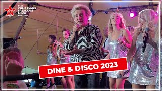 Inside Rod Stewart's wardrobe! 👀  Chris Evans gives us a tour of his final Dine & Disco