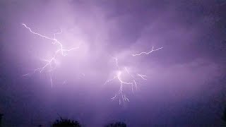 Incredible Lightning Storm Captured In Slow Motion