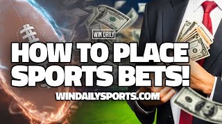 Sports Betting Basics: How to Place Your FIRST Sports Bet | Tips and Tricks