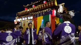 中津祇園　2017年度　戻車　福沢通り出発　大分県中津市