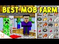 BEST MINECRAFT MOB FARM 1.21 | Easy, XP, All Drops, No Mob Spawner