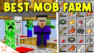 BEST MINECRAFT MOB FARM 1.20+ | Easy, XP, All Drops, No Mob Spawner