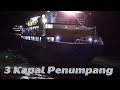 3 Kapal Penumpang Berangkat Saat Laut Bergelombang dan Angin Kencang