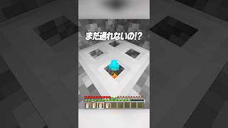 これって通れるの？？🤔【まいくら・マインクラフト】#shorts #らた #minecraft #ゲーム実況 #まいくら #マイクラ