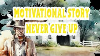 MOTIVATIONAL STORY -  NEVER GIVE UP