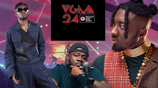 Amerado had this to say to Lyrical Joe after winning the Best Rapper at VGMA 24