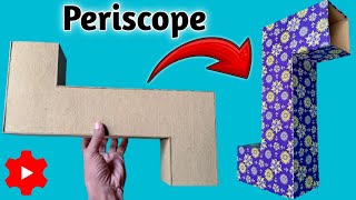 Easy Periscope Banaye 🤔 How To Make Periscope With Cardboard| Science Project |