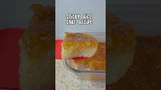 Bibingkang Malagkit Recipe | Coconut Sticky Rice #shorts