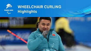 The Best of Wheelchair Curling at Beijing 2022 🥌  ❄️  | Paralympic Games