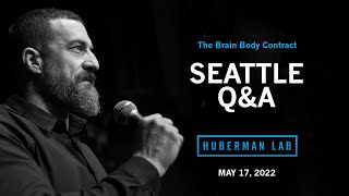 LIVE EVENT Q&A: Dr. Andrew Huberman Question & Answer in Seattle, WA
