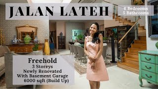 Singapore Freehold SemiDetached | Jalan Lateh for Sale | 3 Storeys with Basement Garage | The MoveUp