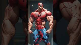 avengers Superheroes but a MUSCLE💥 #marvel #avengers #spiderman #hulk #ironman #superheroes #spidey
