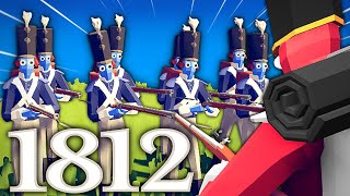 Will They BURN The White House!? TABS War of 1812! Totally Accurate Battle Simulator Gameplay