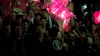 2013砺波夜高祭　新富町　しゃんしゃん