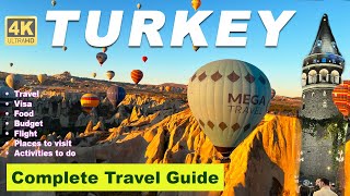 Turkey Complete Travel Guide in English | Visa | Travel | Food | Budget| Places to Visit |Activities