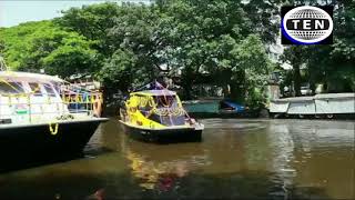 Kerala's first water taxi service launched in the backwaters of Alappuzha