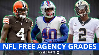 2022 NFL Free Agency Grades For All 32 NFL Teams So Far This Offseason