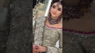 Kashees Walima Bridal Makeup Dresses Hairstyle || Soft Look#youtubeshorts #plase_support_me #virals