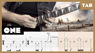 Metallica - One - Guitar Tab | Lesson | Cover | Tutorial