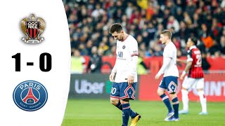 OGC Nice - PSG 1-0 Résumé | Ligue 1 Uber Eats - 2022