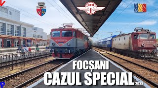 Focsani, Cele mai multe trenuri din zi, gara si zona ei