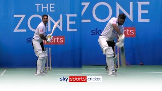 Kumar Sangakkara demonstrates how to bat against swing! 🏏 | Kumar Sangakkara masterclass