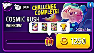 1250 coin rainbow blow em up cosmic rush solo challenge match masters today gameplay.