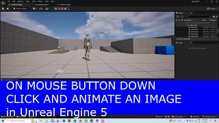 On Mouse Button Down: Click and Animate an Image in Unreal Engine 5.4