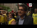 Protests against Iranian government near United Nations