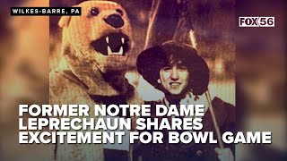 Former Notre Dame Leprechaun shares excitement for bowl game