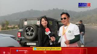 Hon'ble CEM's Dr Tuliram Ronghang arideng pen Northeast Car Rally Flagoff pon