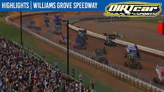 DIRTcar eSports 360 Sprint Cars Williams Grove Speedway December 15, 2021 | HIGHLIGHTS