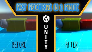How to add Post-Processing in 1 minute | Unity Tutorial