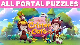 Critter Cafe All Portal Puzzle Solutions