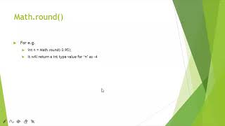 Demonstration of Math.round(), Math. rint()