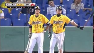 160407 vs義大@洲際；九局下林智勝與蔣智賢上場前畫面