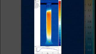 Lüders band: temperature changes during tensile testing of a round bar of a S235 structural steel