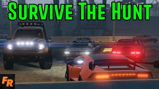 Gta 5 Challenge - Survive The Hunt #52 - A Sneaky Brown Car