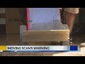 BBB warns of moving scams as college students leave for the summer