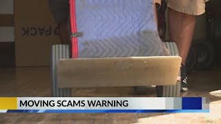 BBB warns of moving scams as college students leave for the summer