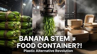 How Banana Waste Becomes Eco-Friendly Packaging