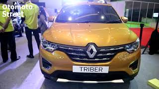 Renault TRIBER 2021 ,Orange colour ,Exterior and Interior